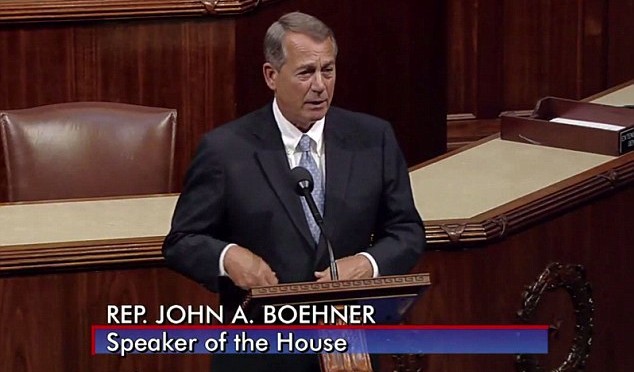 Boehner Calls Out President
