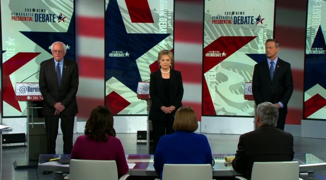 CBS Democrat Debate, 11/14/2015