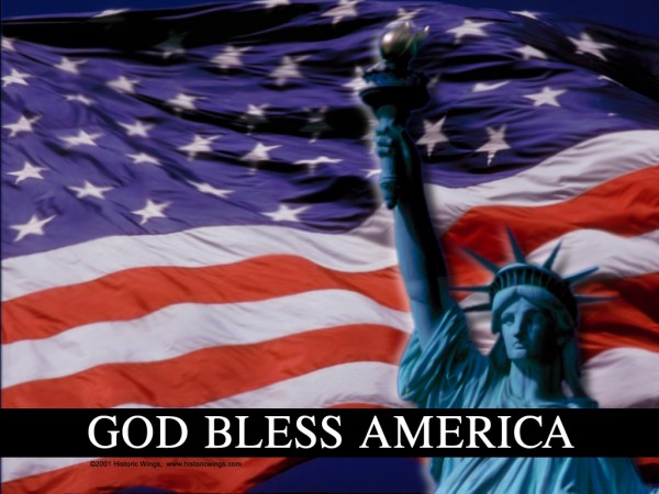 patriotismGodBlessAmerica